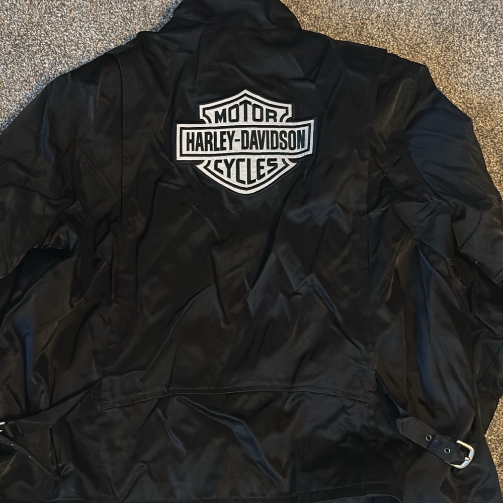 Harley-Davidson Men's Black Bomber Jacket